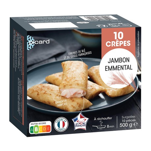 Picard Ham & Emmental Crepes