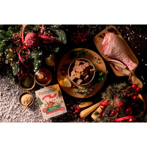 Forthglade Christmas Classics Natural Wet Dog Food Turkey with Cranberry