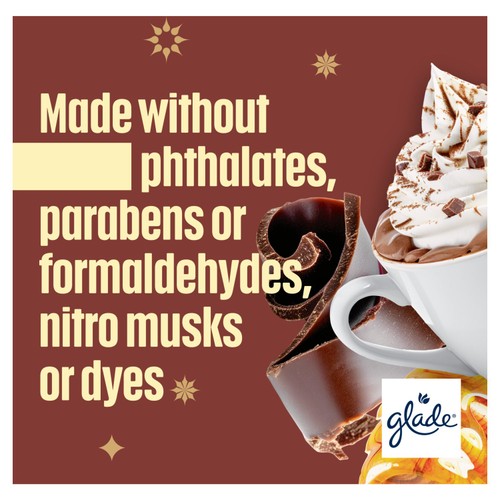 Glade Plug In Refill Electric Scented Oil Creamy Hot Chocolate