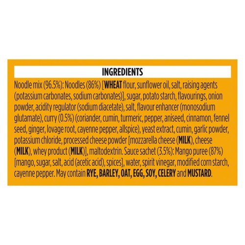 Pot Noodle Original Curry Instant Noodles 114g