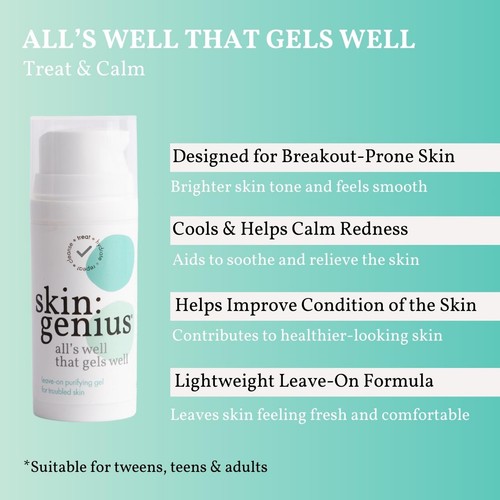 Skin Genius Alls Well That Gels Well Leave-On Purifying Gel