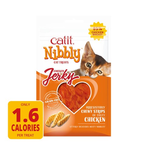 Catit Nibbly Jerk Chicken Cat Treat