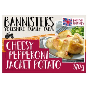 Bannisters Farm Cheesy Pepperoni Jacket Potato