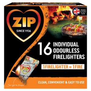 Zip Fast & Clean Wrap Firelighters