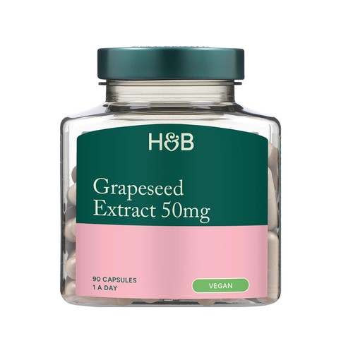 Holland & Barrett Grapeseed Extract 50mg Vegan Capsules