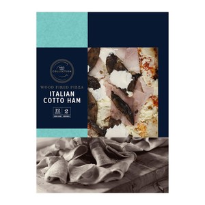 M&S Collection Ham, Mushroom & Mascarpone Pizza