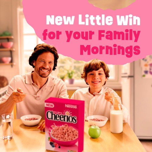 Cheerios Very Berry Multigrain Breakfast Cereal