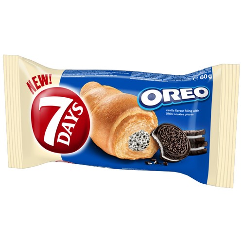 7 Days Croissant with Oreo Filling