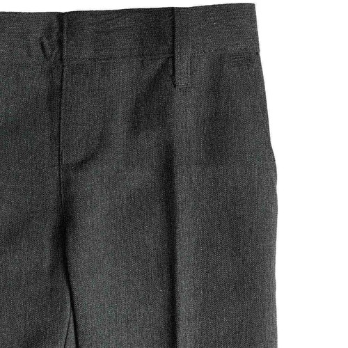 M&S Boys Regular Leg Trousers, 7-8 Years, Grey