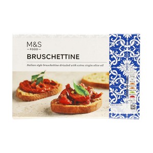 Toasted Ciabatta Bruschettine