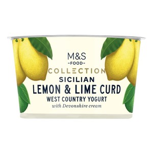 M&S Collection Sicilian Lemon & Lime Curd West Country Yogurt