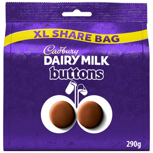 Cadbury Dairy Milk Buttons 290G