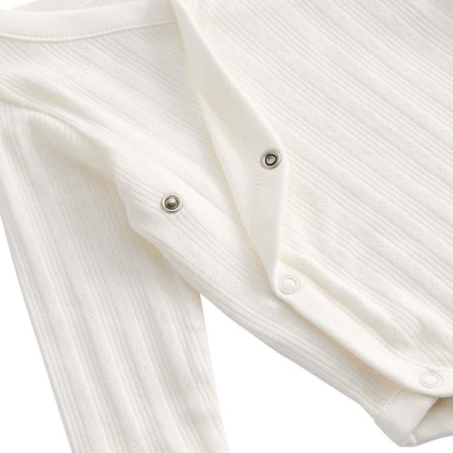 M&S Girls Pure Cotton Wrap Bodysuits, 18-24 M, Khaki