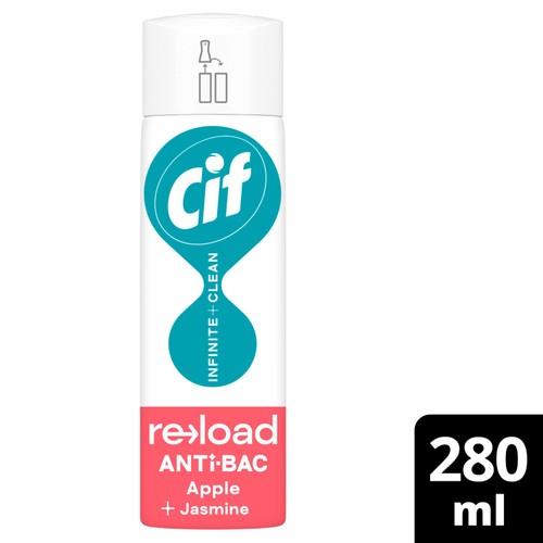 Cif Infinite Clean Anti-Bac All in One Cleaner Reload Apple & Jasmine