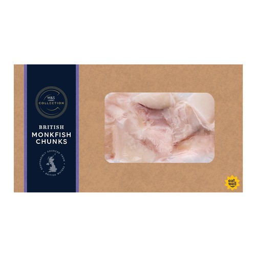 M&S Collection 2 Monkfish Chunks Frozen