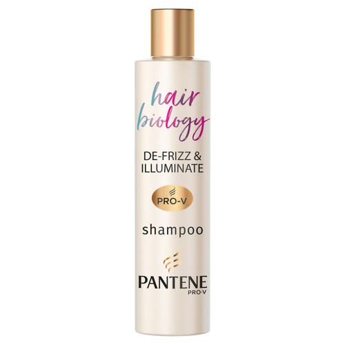 Pantene Hair Biology Defrizz & Illuminate Shampoo
