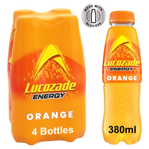 Lucozade Energy Drink Orange