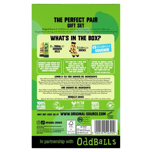 Original Source X Oddballs Gift Set