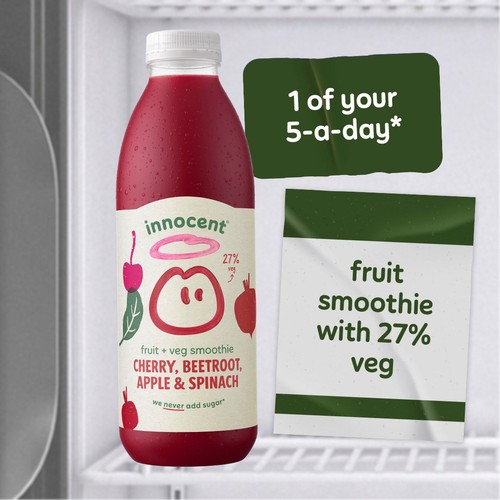 Innocent Cherry, Beetroot, Apple & Spinach Smoothie
