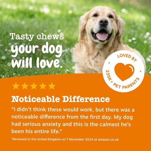 Zesty Paws Calming Dog Chews Turkey Flavour