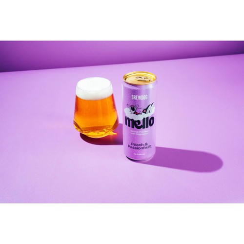 Mello Peach & Passionfruit, Alcohol Free 0.0%, 4x330ml