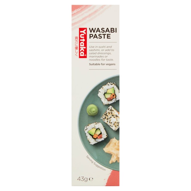 Yutaka Wasabi Paste Horseradish Sauce 43g