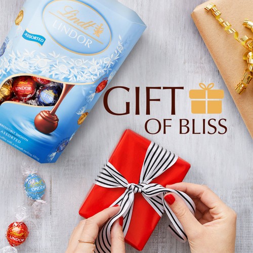 Lindt Lindor Milk & White Assorted Chocolate Truffles Box