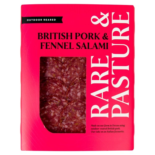 Rare & Pasture British Pork and Fennel Salami