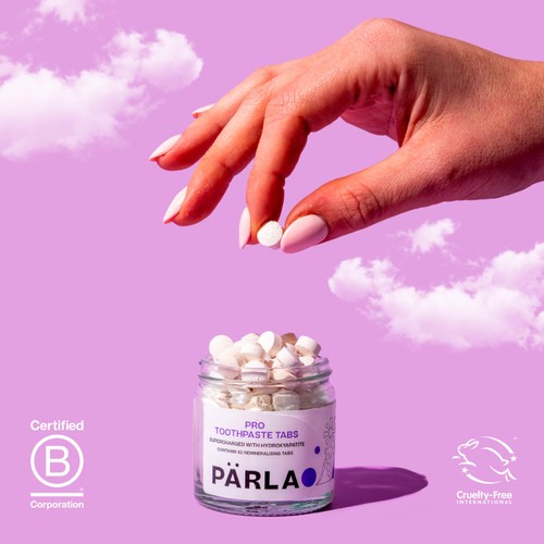 PARLA PRO Toothpaste Tablets Sensitive High Gloss Whitening