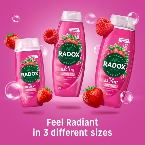 Radox Feel Radiant Shower Gel