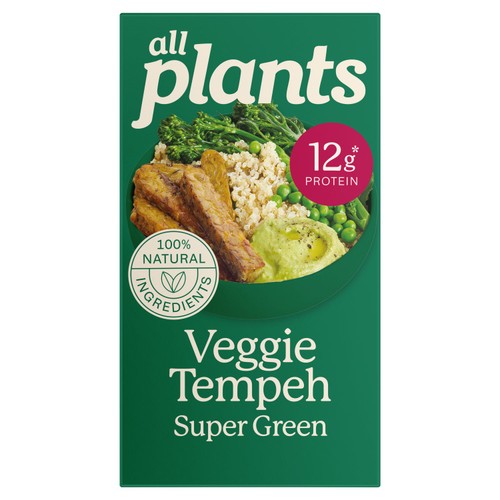 all plants Veggie Tempeh Super Green