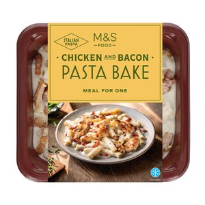 M&S Chicken & Bacon Pasta Bake Serves 1