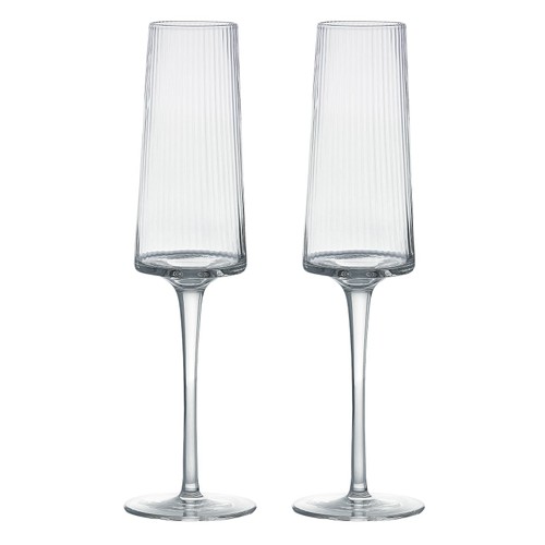 Anton Studio Designs Empire Champagne Flutes
