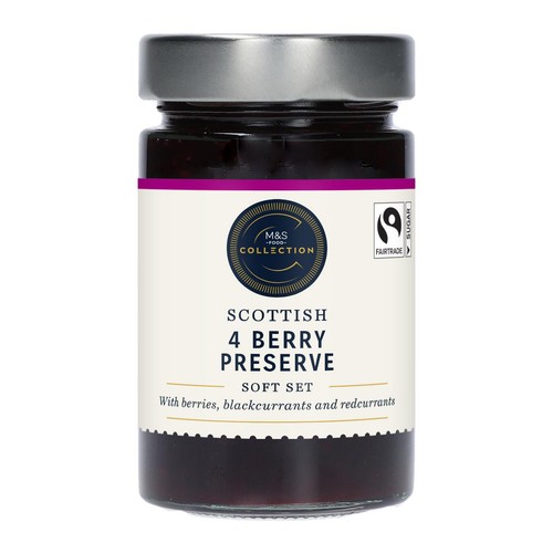 M&S Collection Scottish 4 Berry Preserve