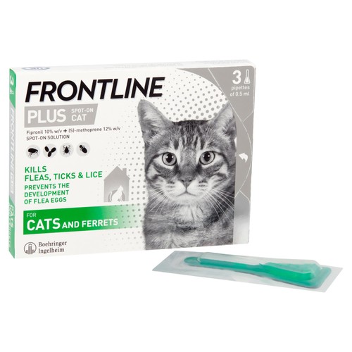 FRONTLINE Plus Flea & Tick Treatment Cat