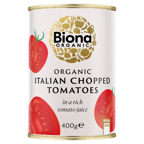 Biona Organic Chopped Peeled Tomatoes