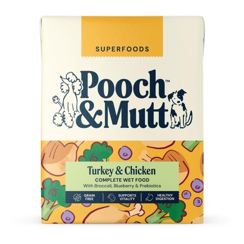 Pooch & Mutt Wet Dog Food Cartons Multipack