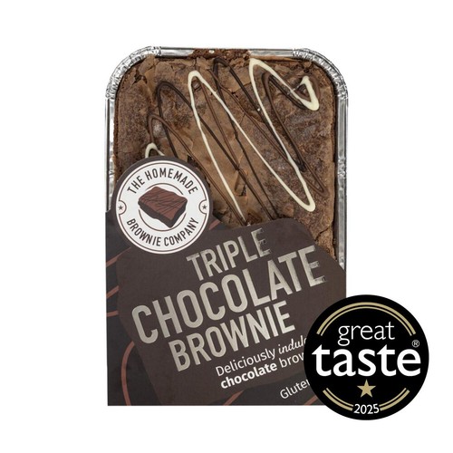 Homemade Brownie Co.  GF Triple Chocolate Brownie Traybake