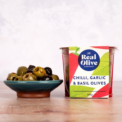 Real Olive Co. Pitted Tricolore Mixed Olives