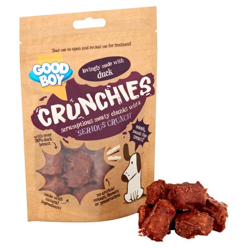 Good Boy Crunchies Duck Reward Dog Treats