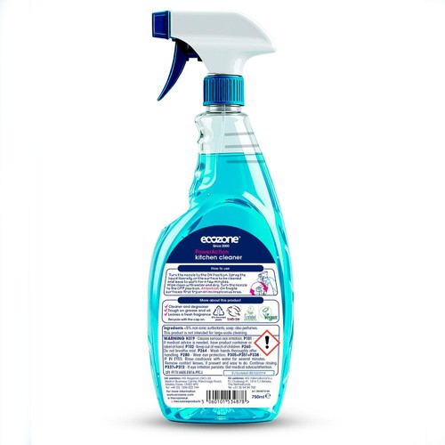 Ecozone PowerAction kitchen cleaner