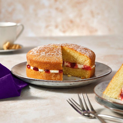 M&S Strawberry Victoria Sponge Sandwich