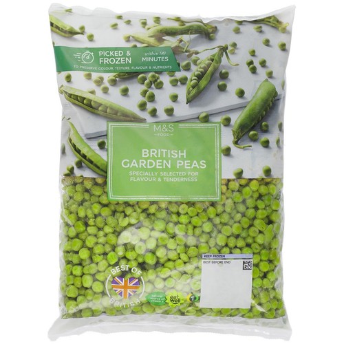 M&S British Garden Peas Frozen 1kg