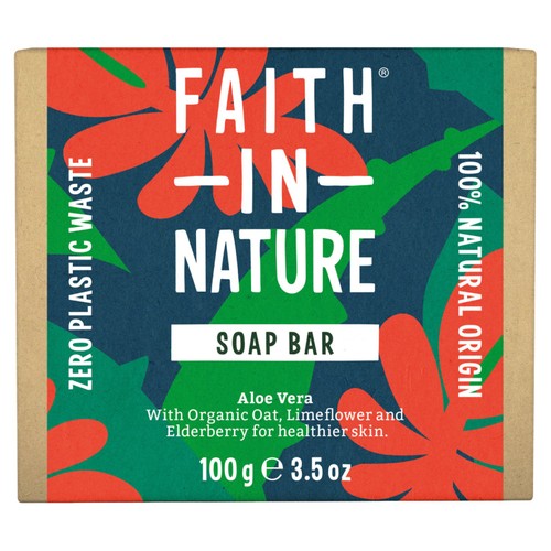 Faith in Nature Aloe Vera Pure Hand Made Soap Bar