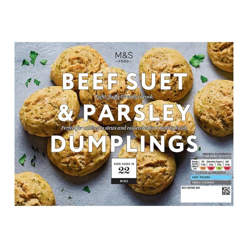 M&S 10 Beef Suet and Parsley Dumplings