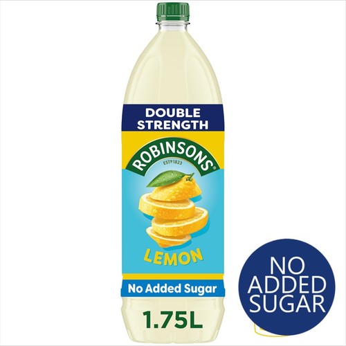Robinsons Lemon No Added Sugar Double Concentrate