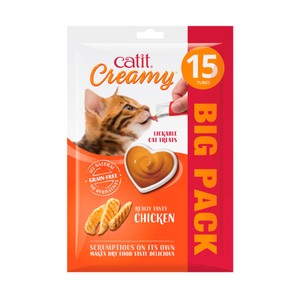 Catit Creamy Chicken Cat Treat 