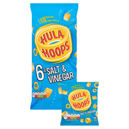 Hula Hoops Salt & Vinegar Multipack Crisps