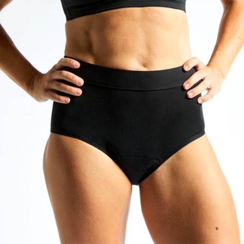 Jude Washable Absorbent High Waist Pants Black Large
