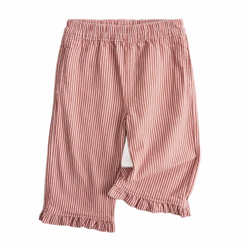 M&S Stripe Jean, 12-18 Months, Pink